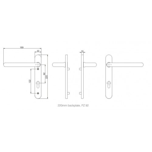 Elderly and Infirm Door Handle
